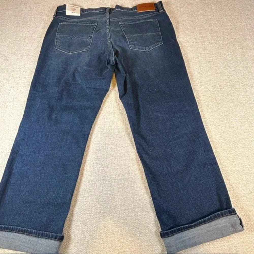 NWT Lucky Brand Women's Sweet Mid Rise Crop Denim Jeans 14/32 $99